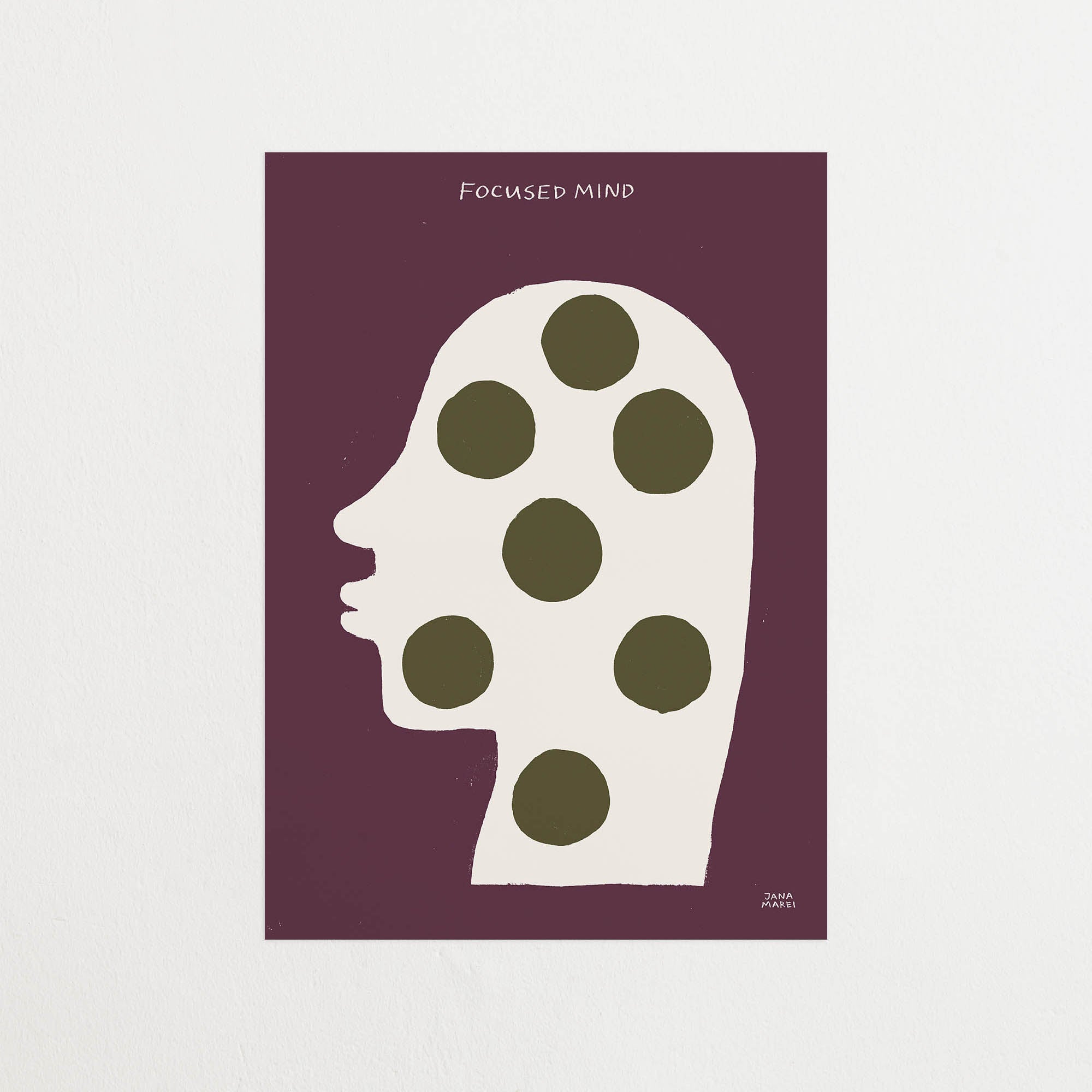 Focused Mind | Poster | Jana Marei