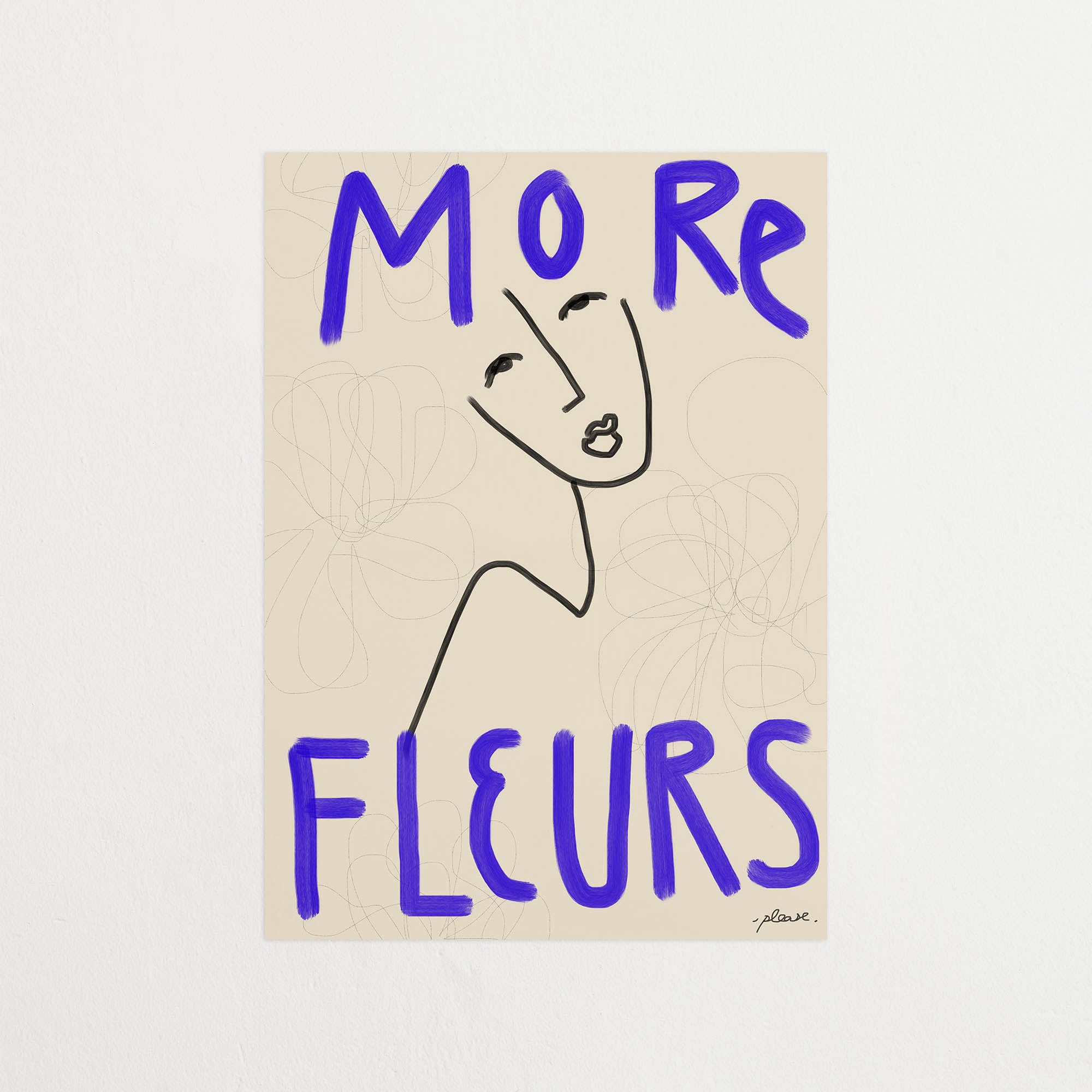 Fleurs | Art Print | Lisa Wirenfelt