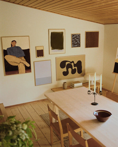 Wall of Art Fall 2026: "Warm wood and natural textures"