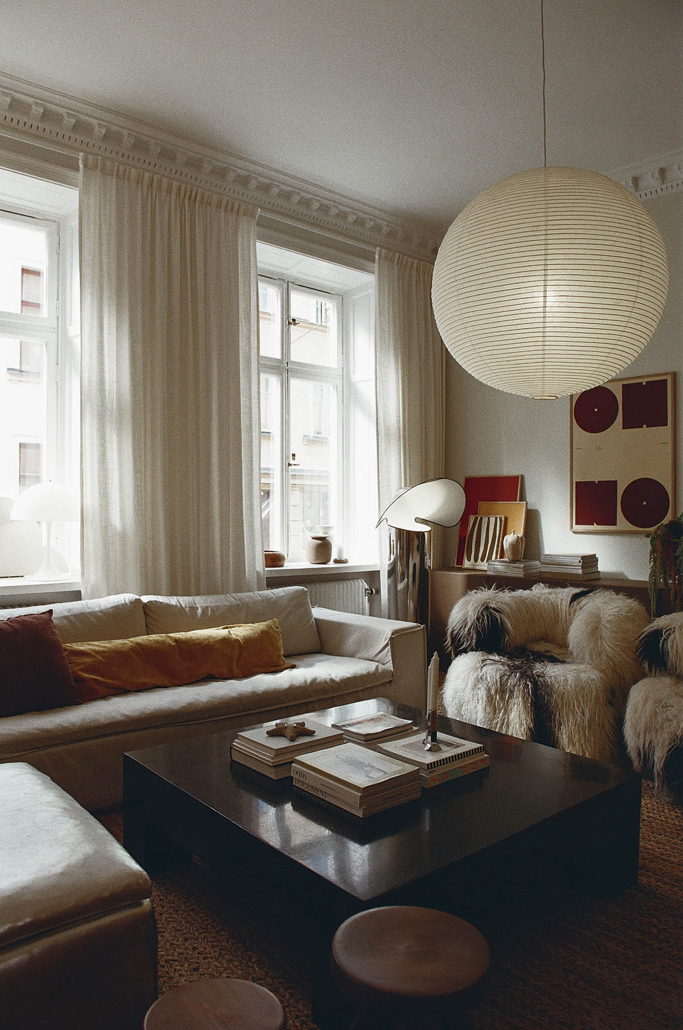 Wall of Art fall 2025 styled in the WOA apartment