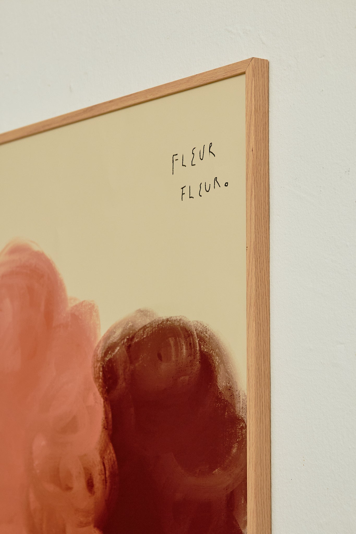 Dark Fleur fleur | Abstract art | Lisa Wirenfelt