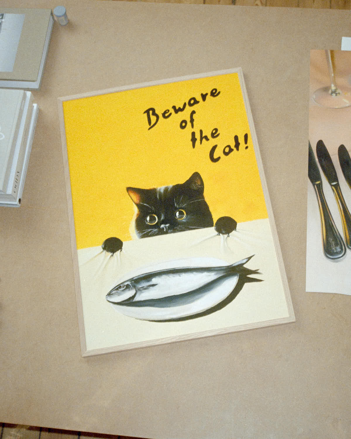 Beware of the Cat | Special edition poster | Lisa Larsson