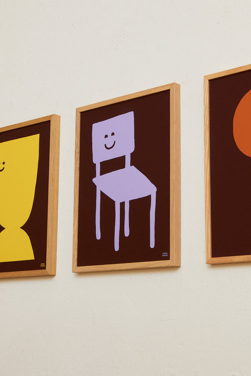 Cheerful Chair Purple