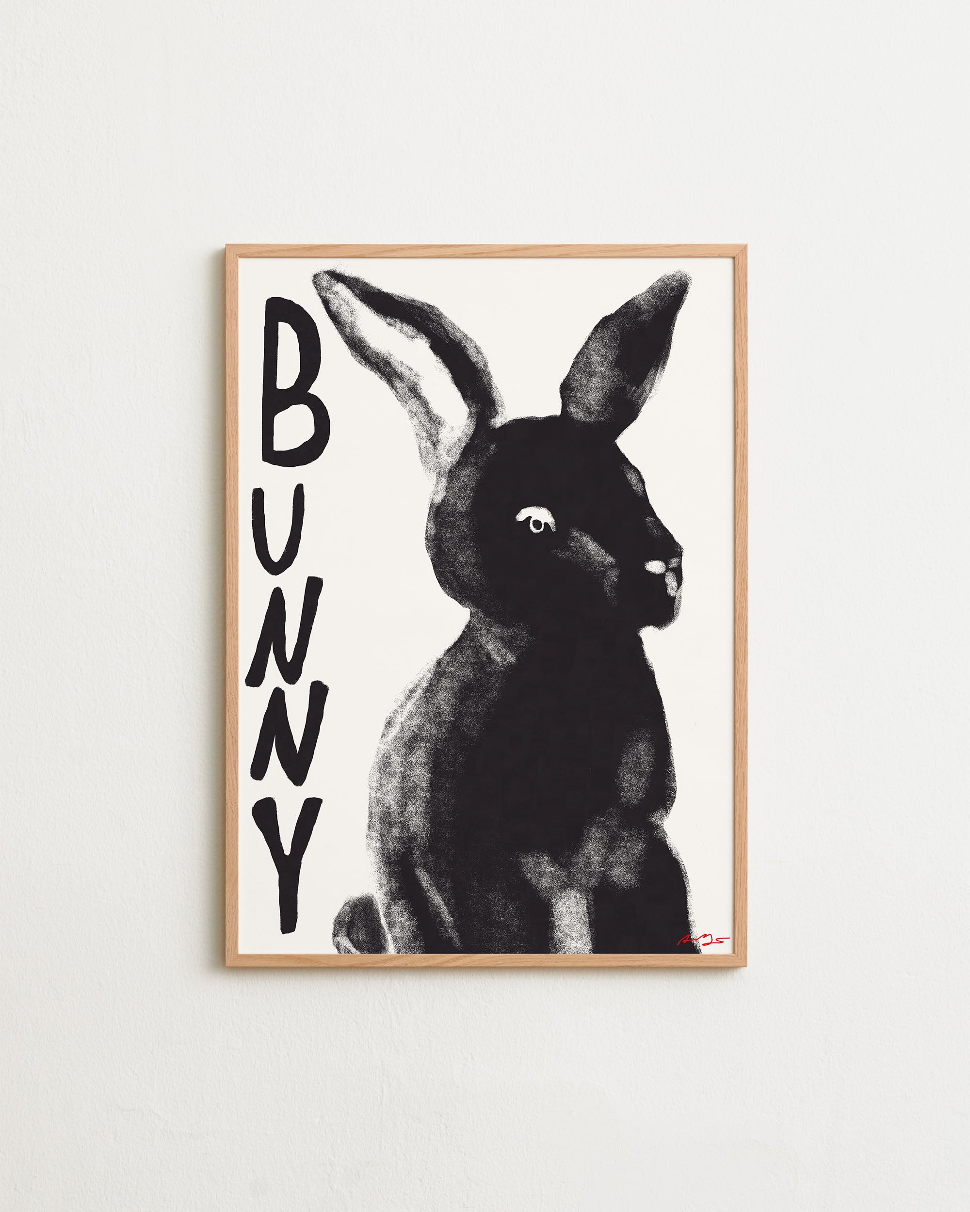 Bunny red | Poster | Anna Mörner