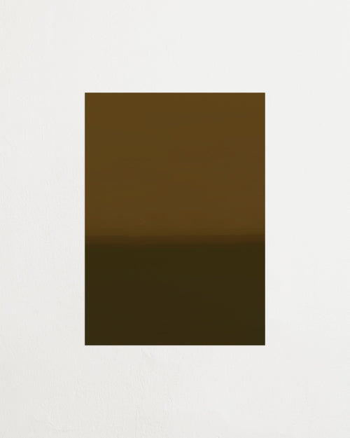 Solid brown square on a white background