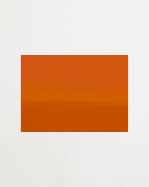 Solid orange rectangle on a white background
