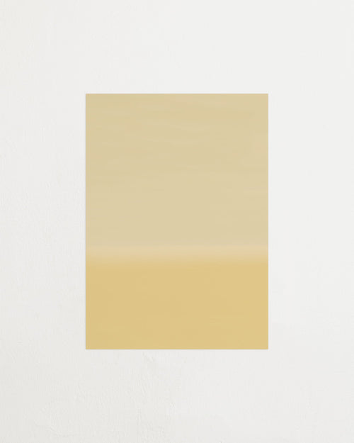 Two-tone beige color swatch on a white background