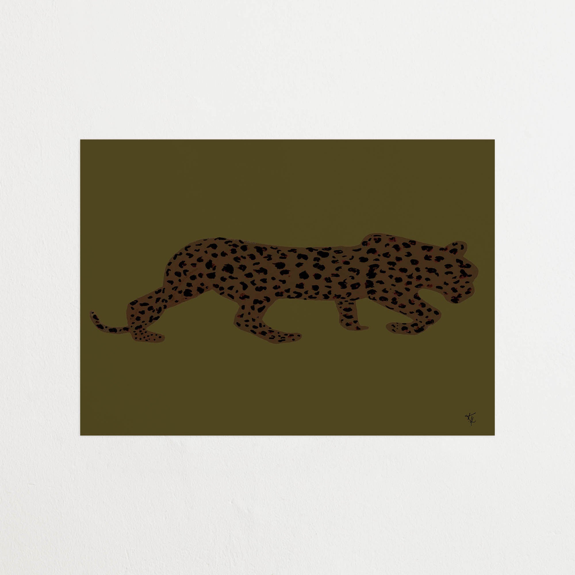Leo Green | Art Print | Kajsa Hagelin