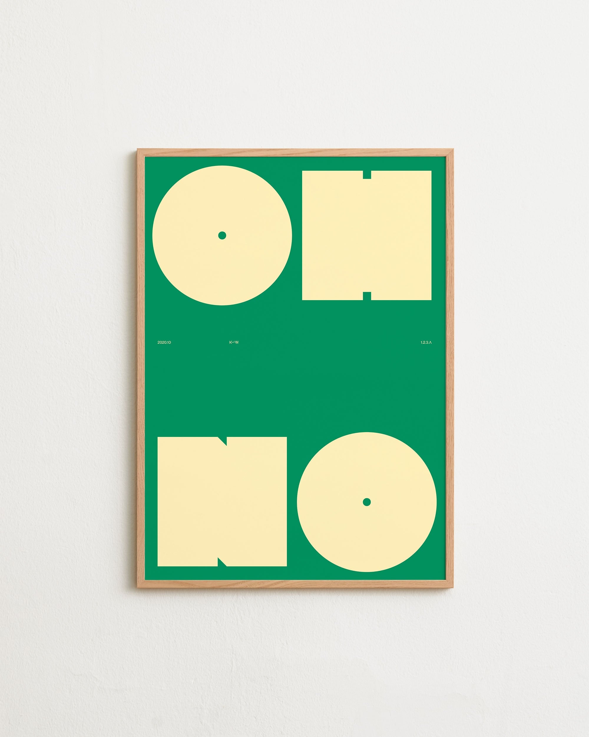 1.2.3 OH NO | Text poster | Kalle Lindeman Wille Larsson