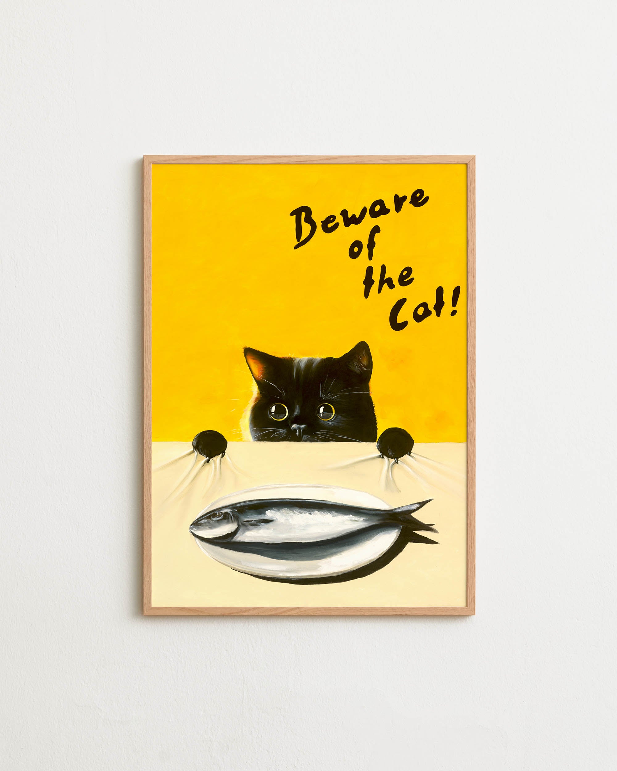 Beware of the Cat | Special edition poster | Lisa Larsson