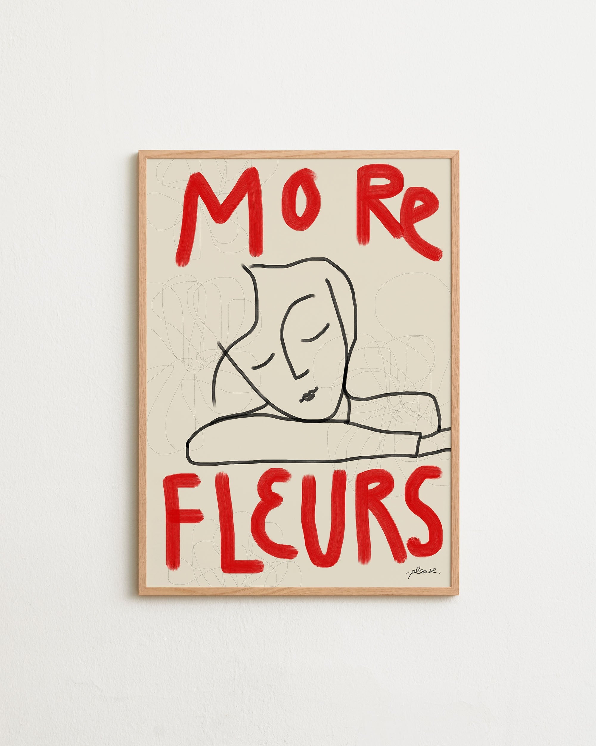 Fleurs | Art Print | Lisa Wirenfelt