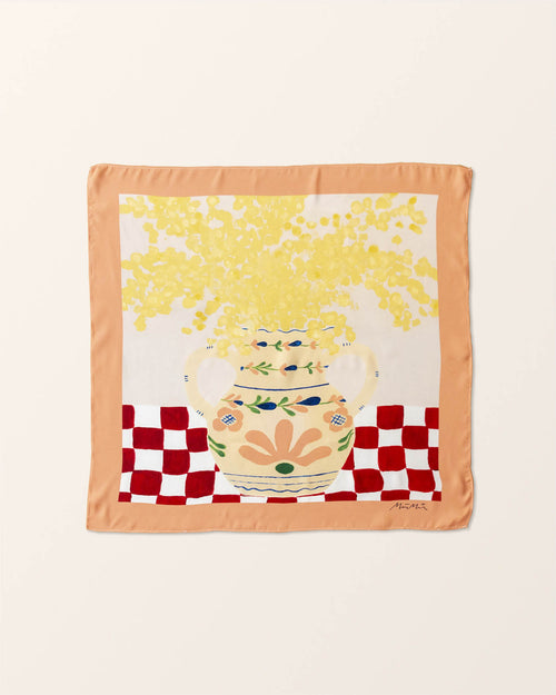 Art Scarf - Mimosa