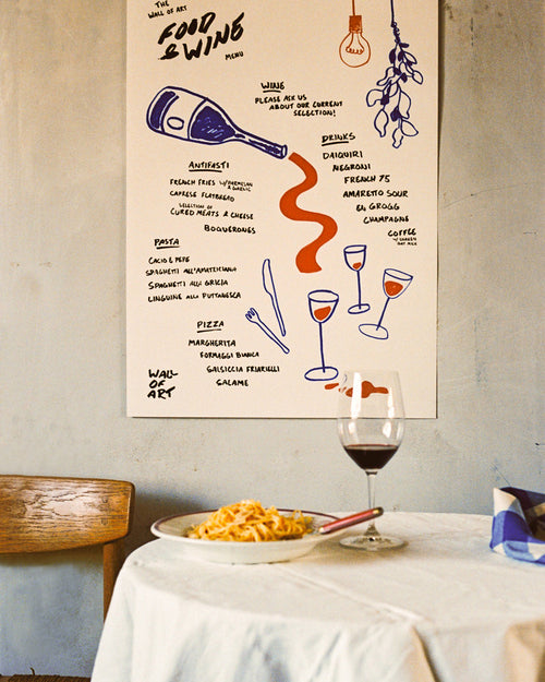 Food and Wine Menu