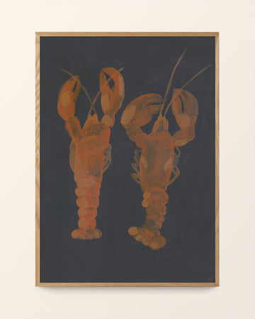 Two lobsters