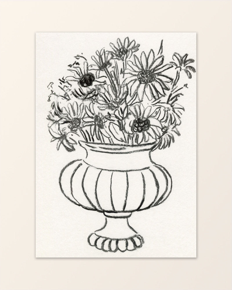 Sunflowers Still Life - Art Print - Isabelle Vandeplassche