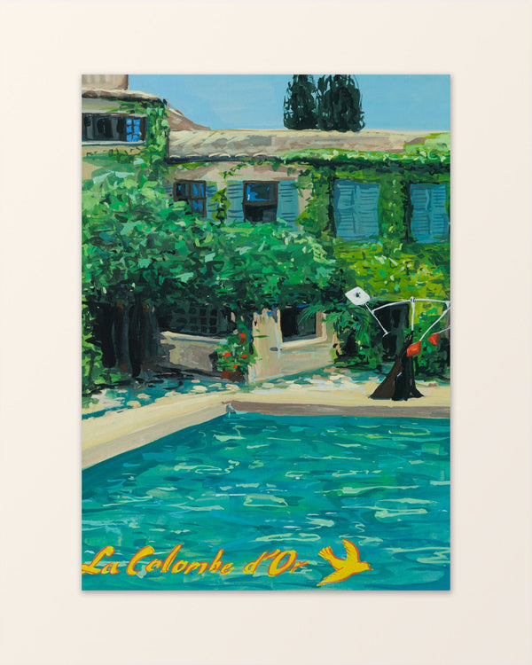 La Colombe d’Or pool Limited Edition - Lisa Larsson