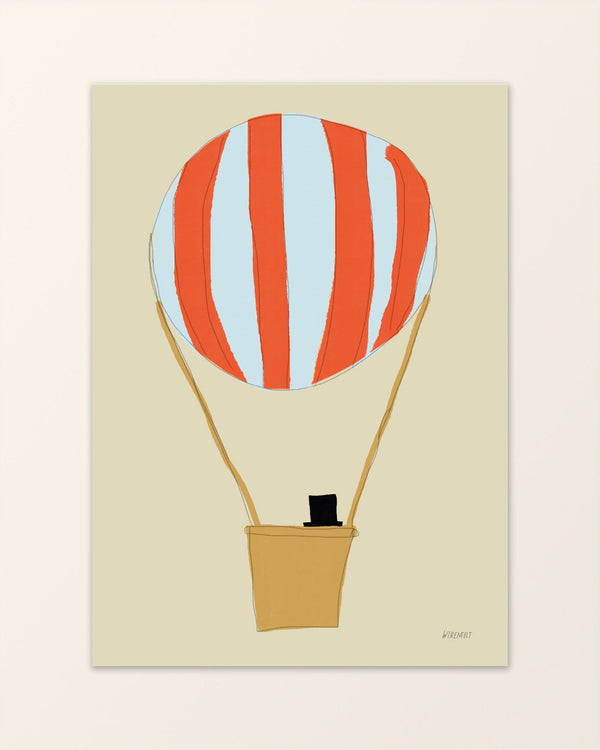 Lisa Wirenfelt Luftballong Poster