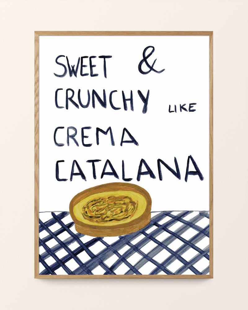 Sweet and chrunchy like creme catalana
