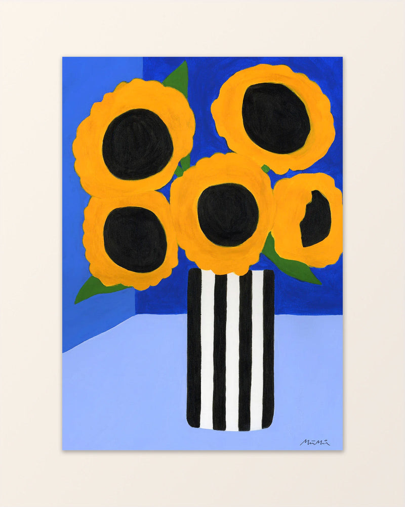 Sunflower - Art Print - Mathilda Månsson
